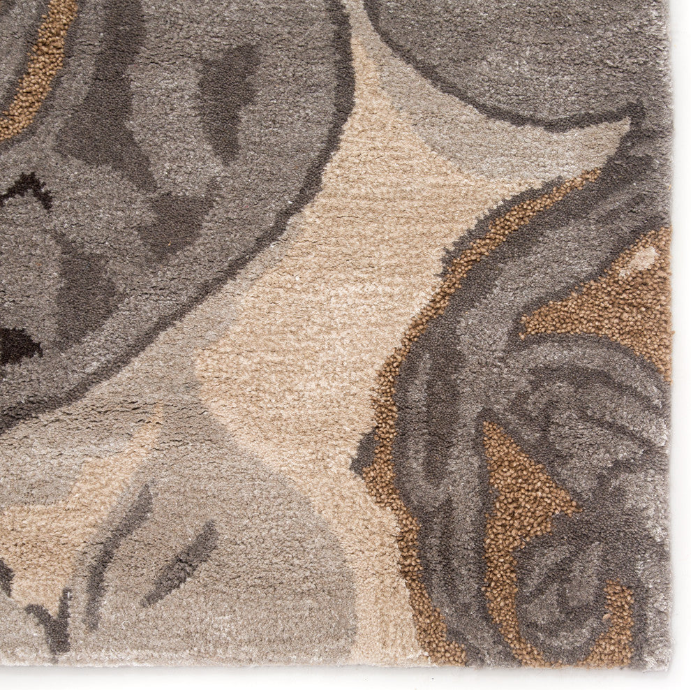 Jaipur Living Petal Pusher Handmade Floral Multicolor/White Area Rug, 8' Round