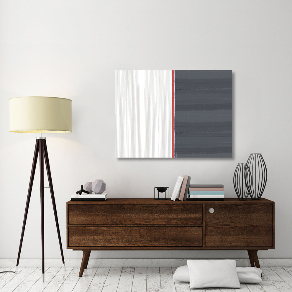 "White And Gray" Fine Art Print