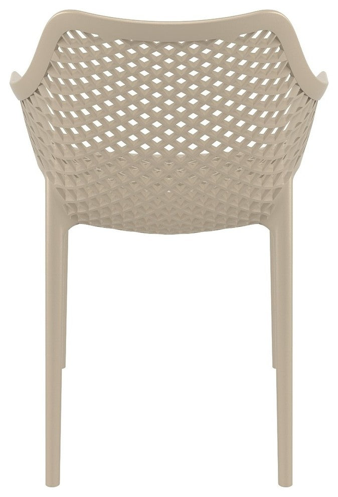 Compamia Air Dining Armchair, Set of 2, Taupe