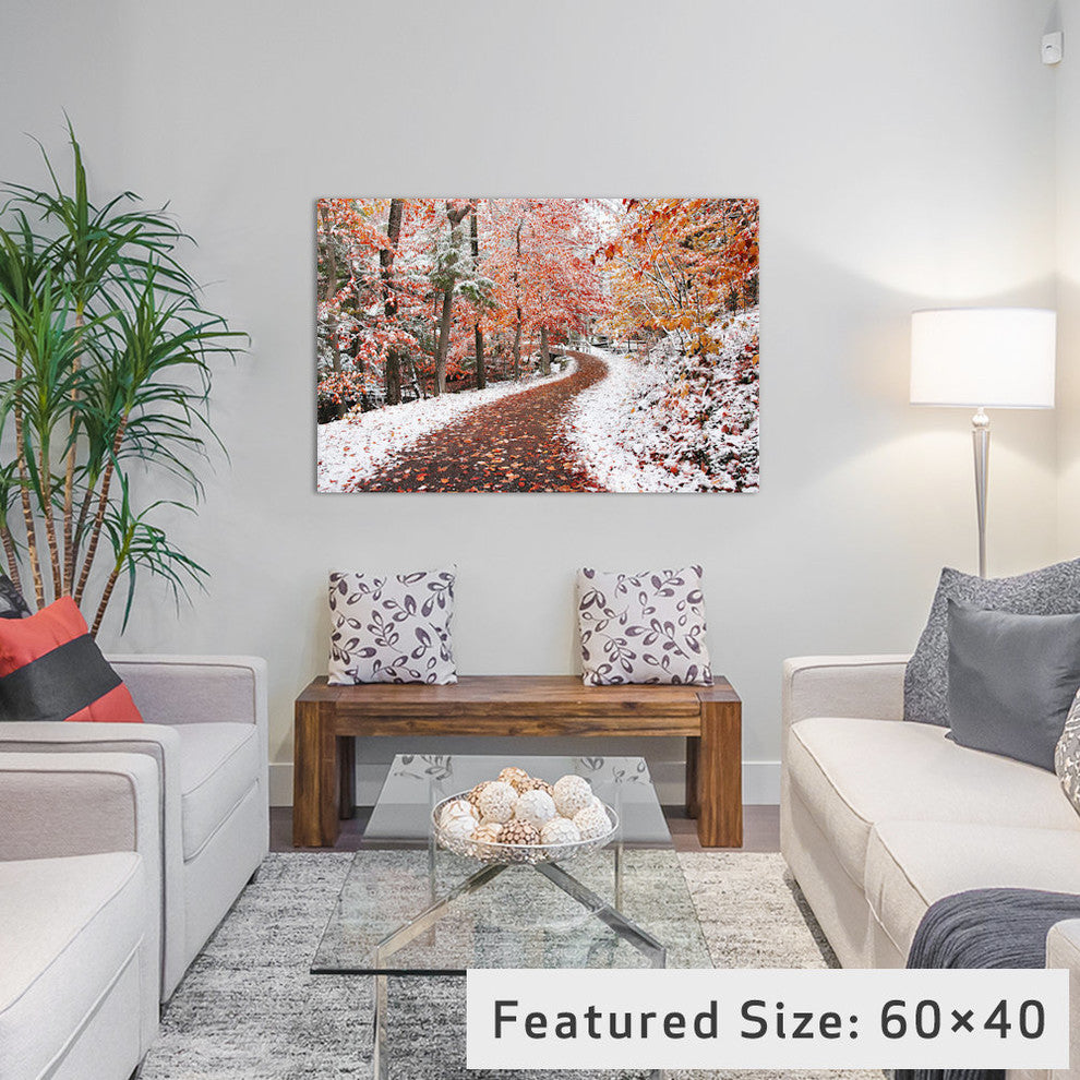 "Two Seasons" by Ben Heine, 26x18x1.5"