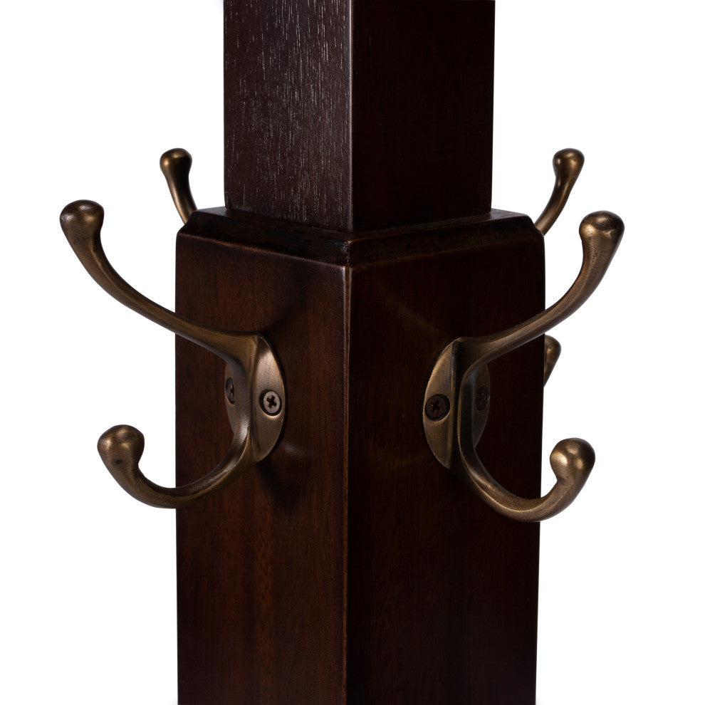 Butler Webster Chestnut Coat Rack/Tree
