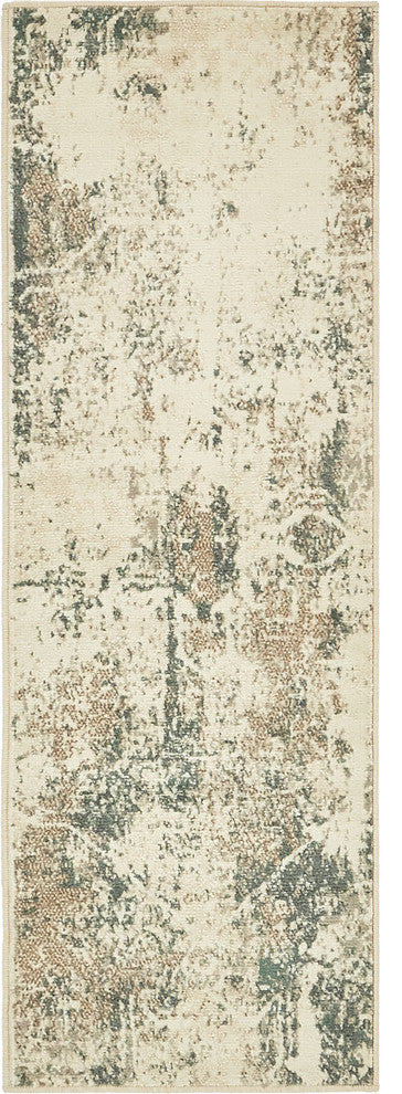 Unique Loom Beige Arid Tuareg 2' 0 x 6' 0 Runner Rug