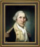 Charles Peale Polk George Washington Framed Premium Canvas Print, 20"x25"