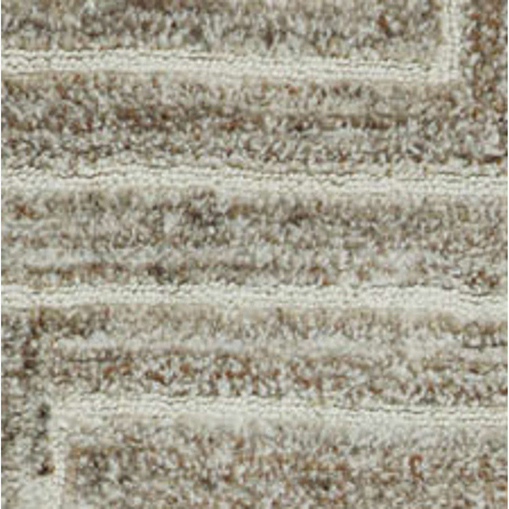 Dunes Tetris Area Rug, Natural, 6'x9'