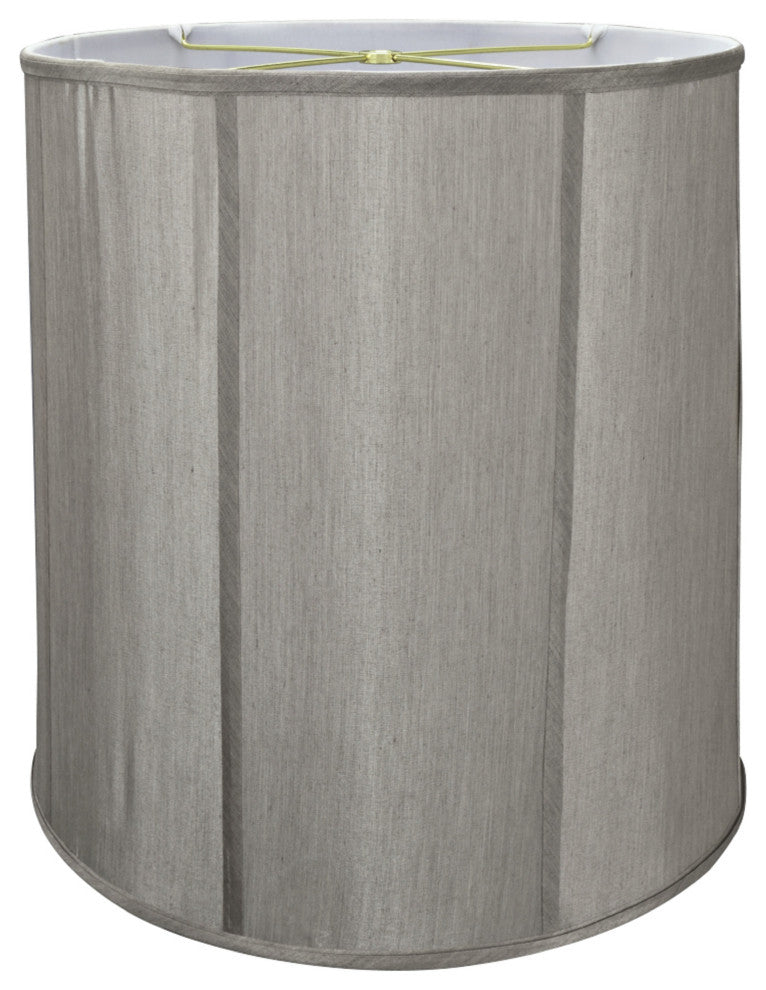 35007 Empire Shape Spider Lamp Shade, Silver Gray, 18" wide, 16"x18"x18"