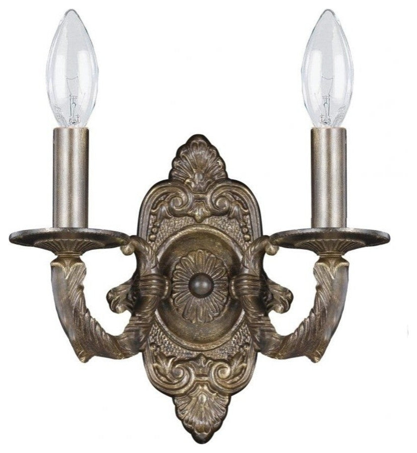 Paris Market 2 Light Venetian Bronze Sconce