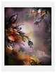 Deny Designs Iveta Abolina Purple Rain Art Print