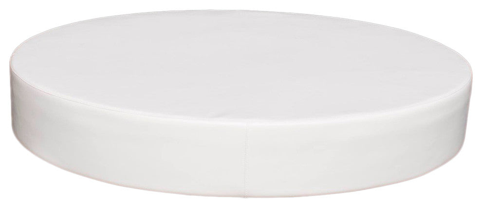 Footnote Oval Floor Pad, Silver Pixel