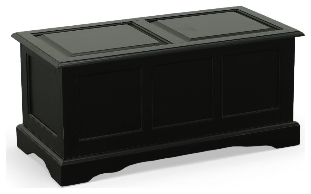 Camden Blanket Chest, Antique Black