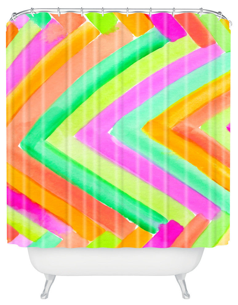 Deny Designs Rebecca Allen Summer Stays Shower Curtain