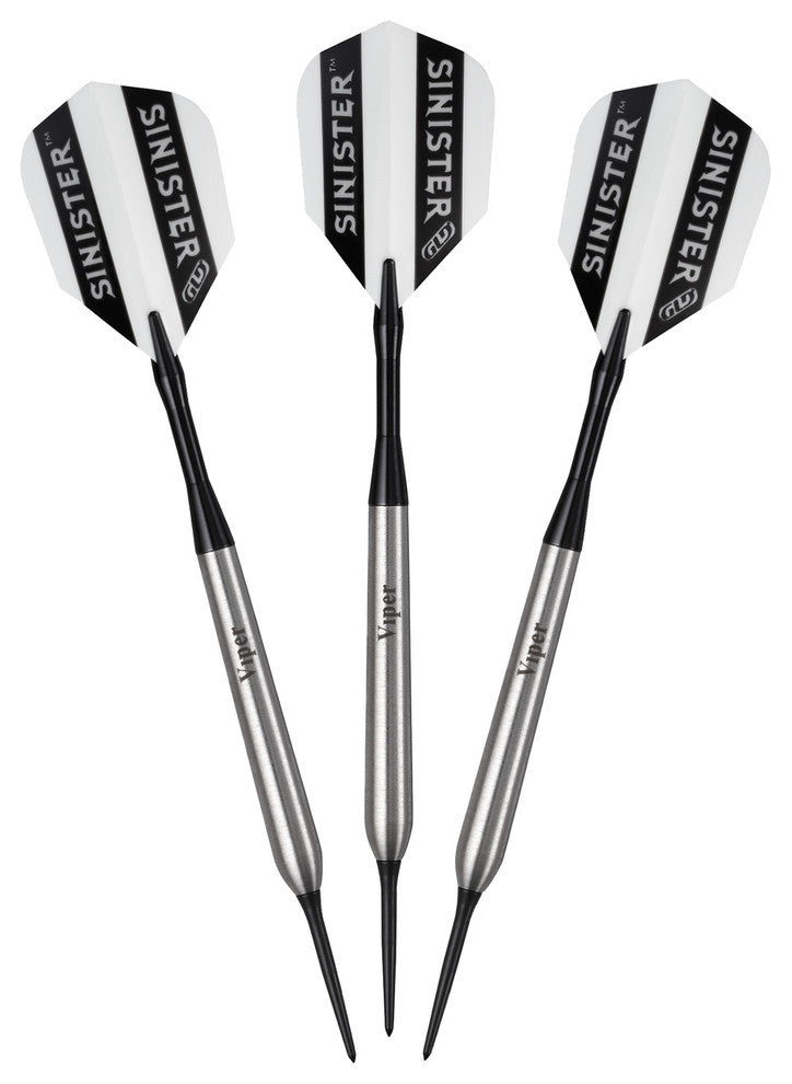 Viper Sinister Tungsten Steel Tip Darts, 25 Grams