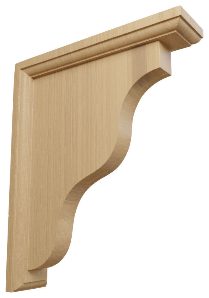 2 1/4"W x 9"D x 11"H Hamilton Traditional Bracket, Cherry
