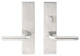 Cologne Lever, Tubular Passage With Privacy Bolt, RH, Satin Stainless Steel