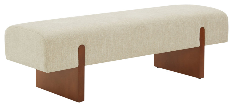 Safavieh Couture Kandiss Linen Bench