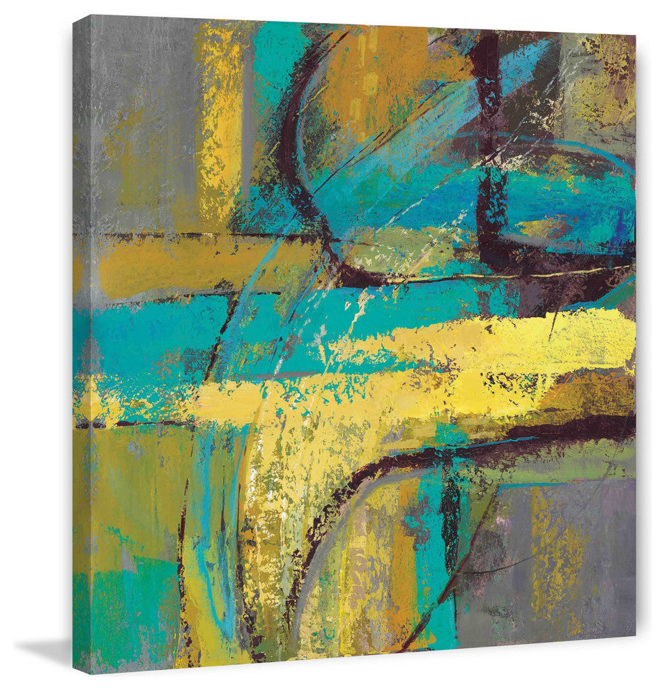 "Inception" Painting Print on Wrapped Canvas by Julie Joy