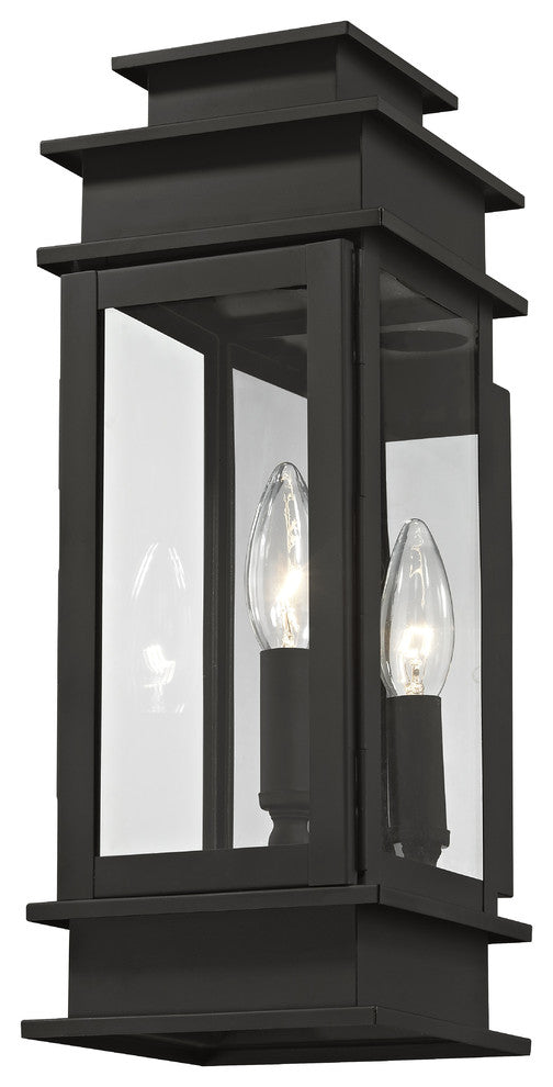 Princeton 1-Light Wall Lantern, Black