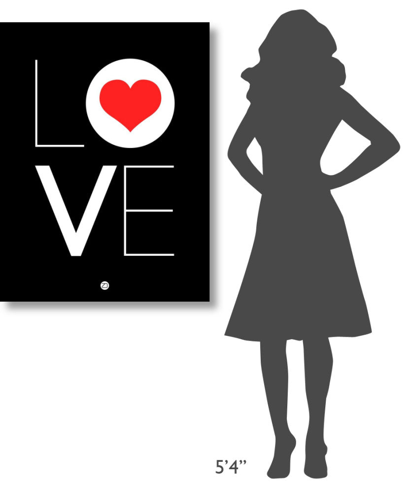 "Love  Poster 4" Fine Art Print