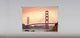 "Golden Gate Bridge" Artwork, 3' Shade, Blackout