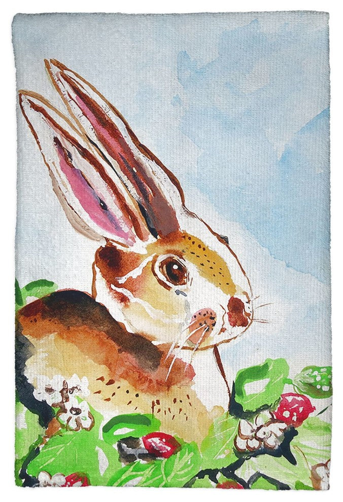 Jack Rabbit - Right Kitchen Towel - Two Sets of Two (4 Total)