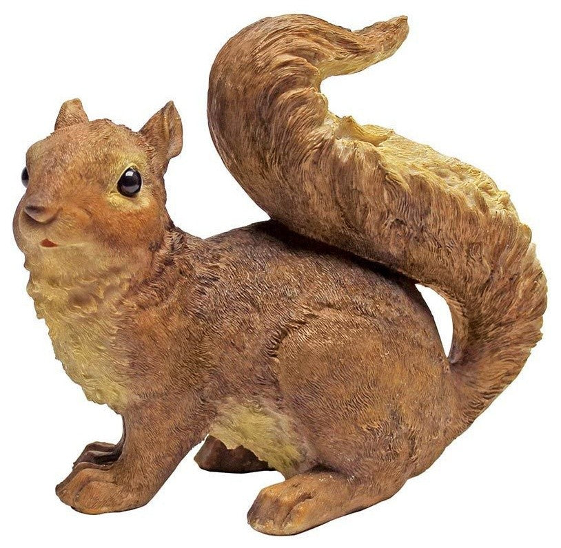 Scamper and Chomper, the Woodland Squirrel Statues: Scamper