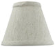 Parchment Chandelier Candle, Textured Oatmeal