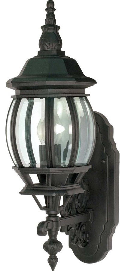 Central Park 1-Light Outdoor, Textured Black