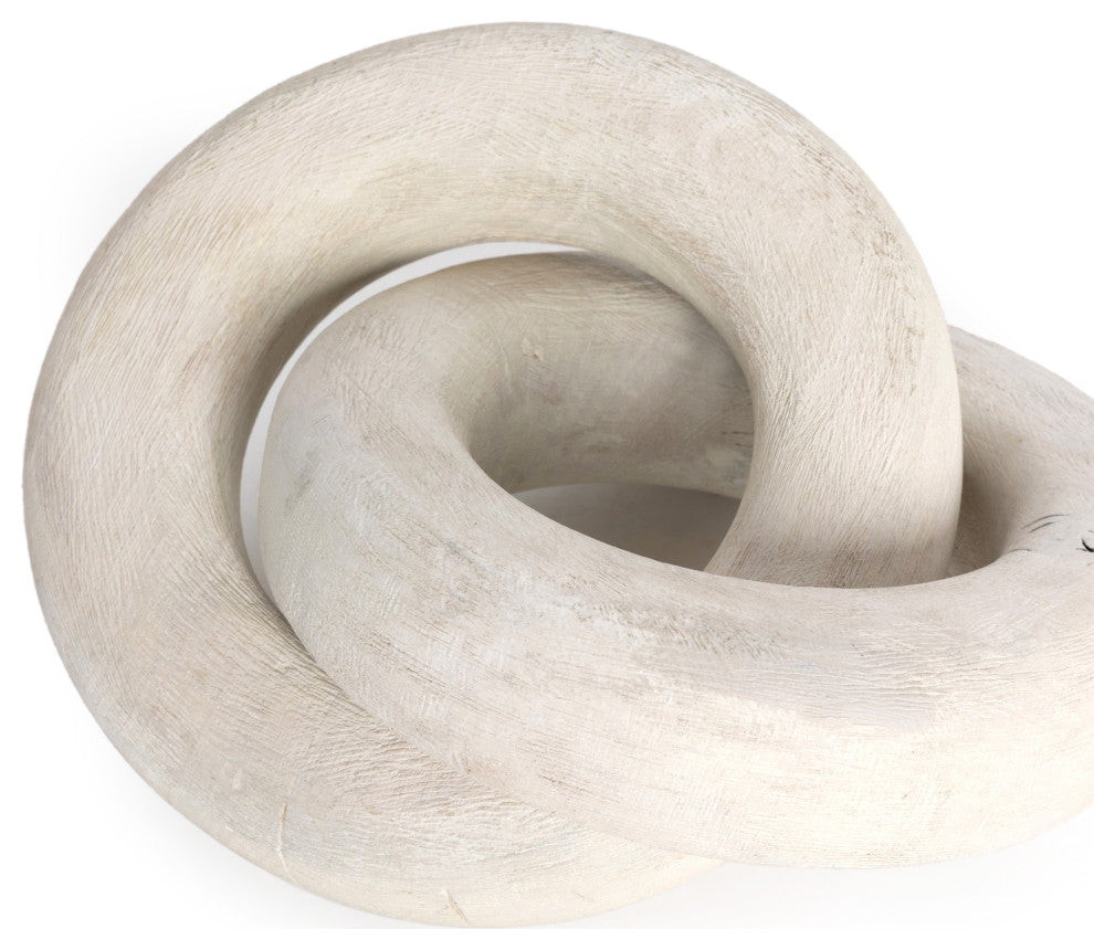 Reclaimed Wood Knot-Ivory