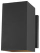 Pohl 1-Light Outdoor Wall Lantern, Black