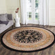 Safavieh Lyndhurst Lnh331D Black, Tan Area Rug, 8'0" X 8'0"