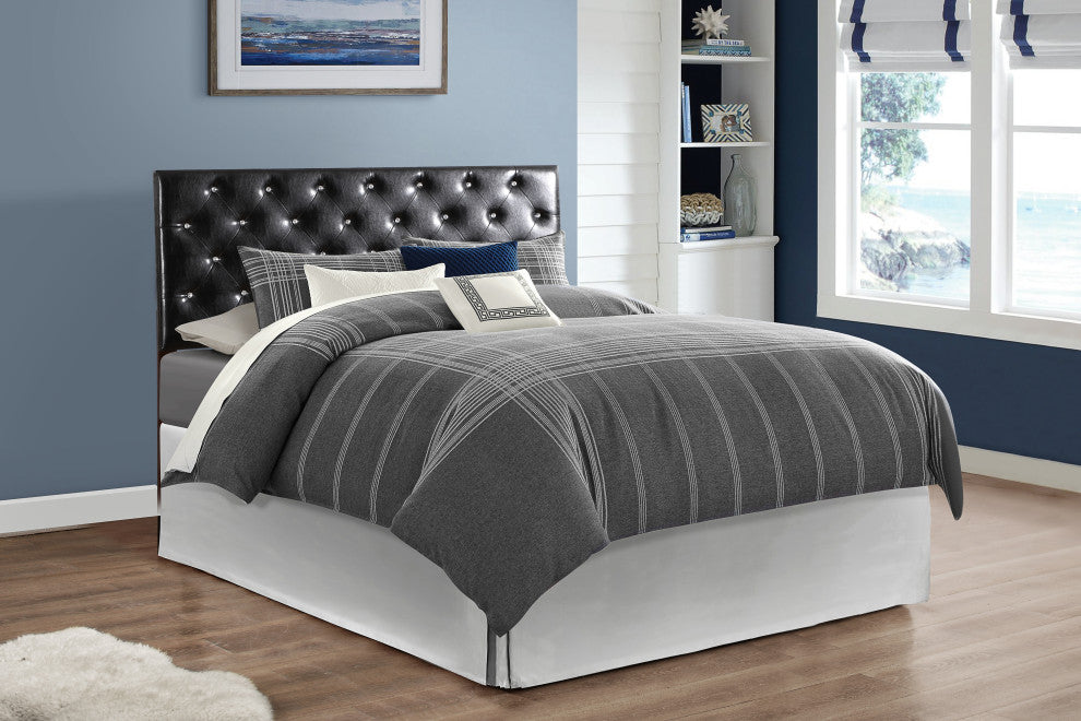 Novo 2 Headboard, Black, King