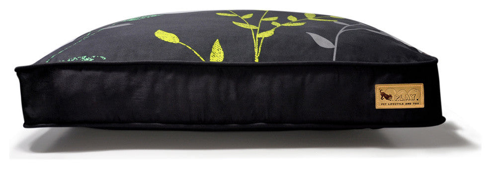Rectangular Bed Greenery, Grey, Large