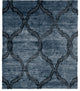 Abstract A Hand Knotted Tibetan Rug, 10'x14'