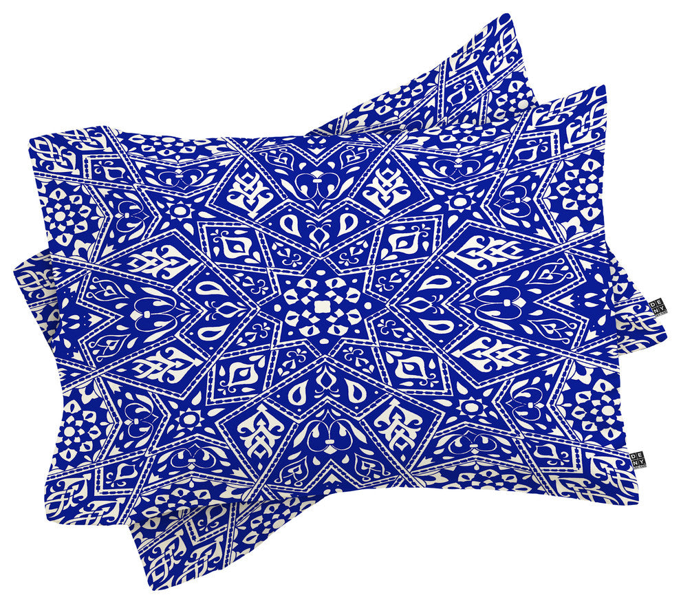 Deny Designs Aimee St Hill Amirah Blue Pillow Shams, King