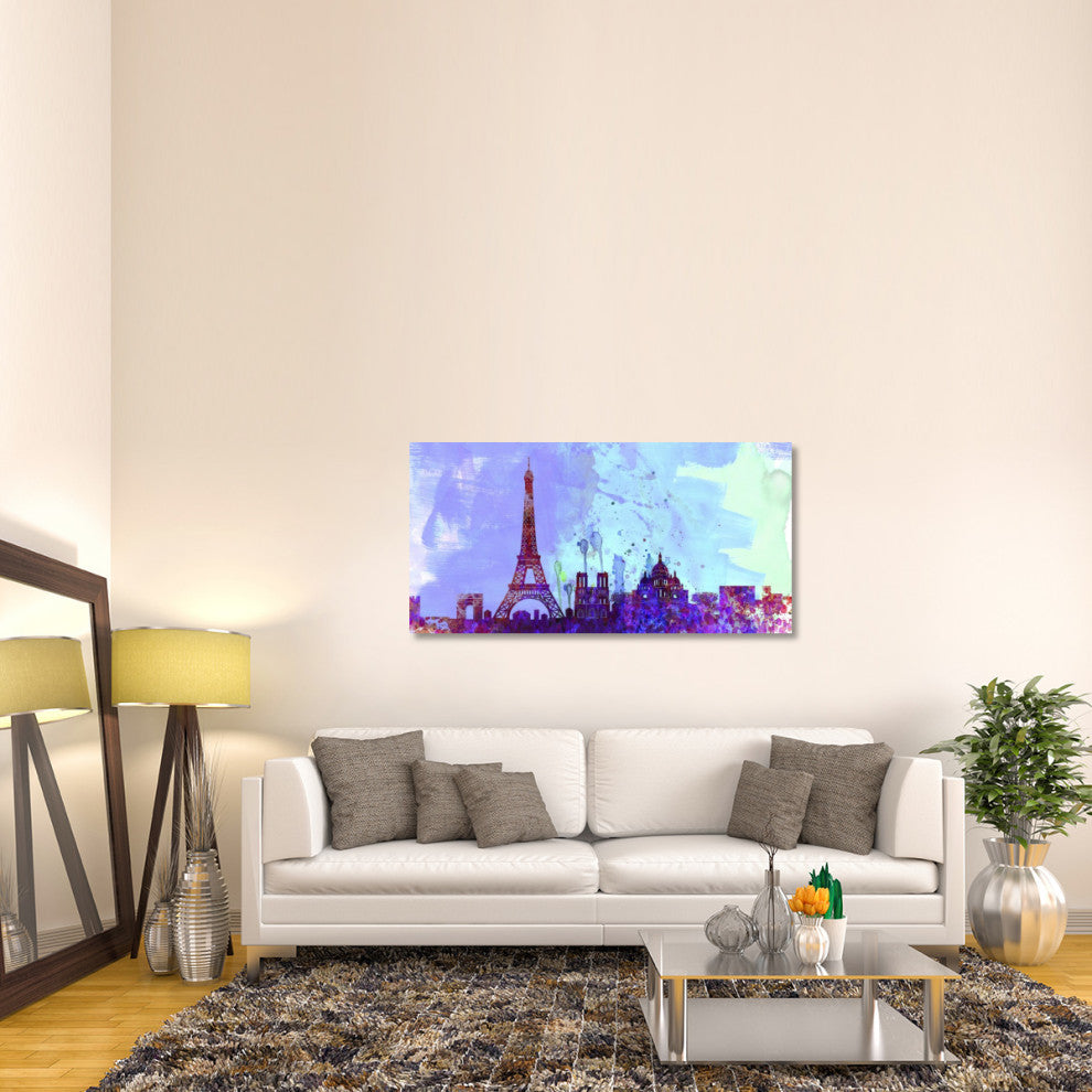 "Paris City Skyline" Fine Art Print