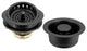 Two Wing Nut Style Large Kitchen Basket Strainer, Oil Rubbed Bronze, Matte Black