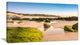 "Green Rocky Seashore At Norah Head" Seashore Canvas Print, 32"x16"