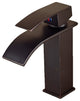 Paita Deck Mounted Single Handle Bathroom Sink Faucet, Oil Rubbed Bronze