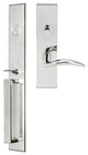 Air-Stream Lever, Mortise Entry Handleset, Right Hand, Polished Stainless Steel