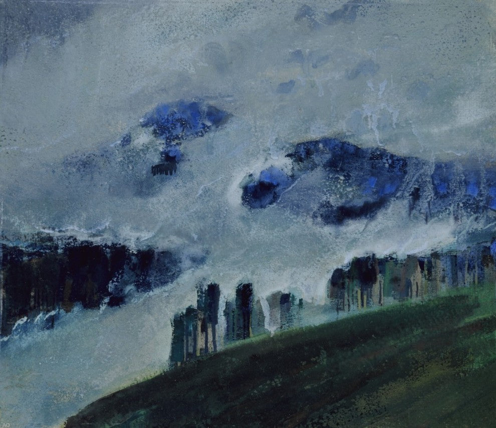 Mikalojus Ciurlionis Mists - 20" x 25" Premium Canvas Print