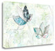 "Lotus Flowers" By Sarah Ogren,Ready to Hang Giclee Print on Gallery Wrap Canvas
