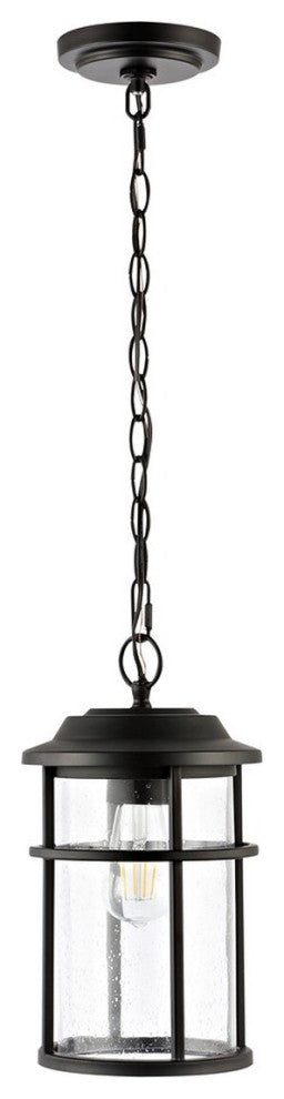 Safavieh Cianna Outdoor Pendant Matte Black