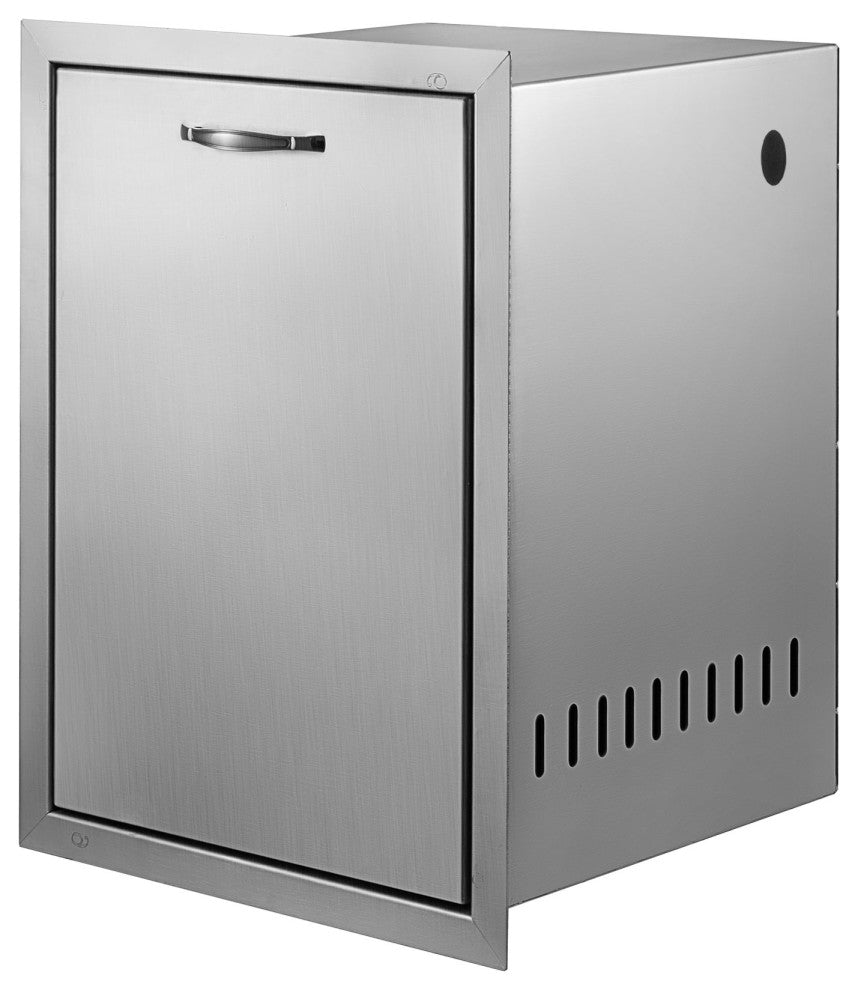 Outdoor Kitchen Propane Tank Drawer Stainless Steel Pull Out Trash Drawer