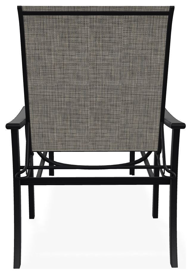 St. Catherine Sling 4-Position Outdoor Chaise Lounge, Storm/Black