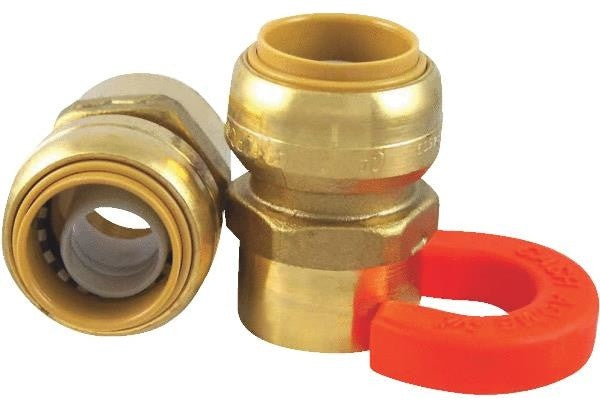SharkBite® 22604LF Water Heater Installation Kit, 1/2" x 3/4" FNPT