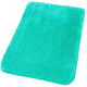 Turquoise Non Slip Bathroom Rugs, Relax, Medium