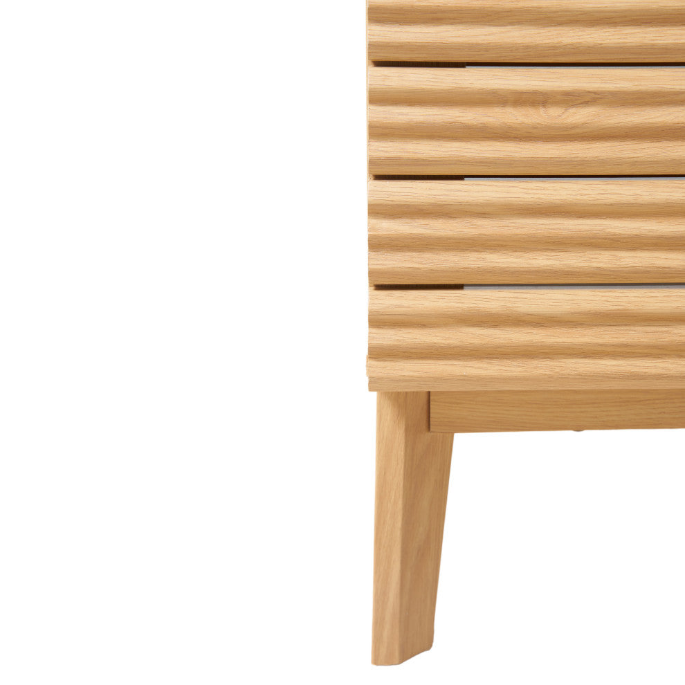 36" Modern Farmhouse 2-Shelf Bath Vanity Cabinet Only (Sink Basin not Included)