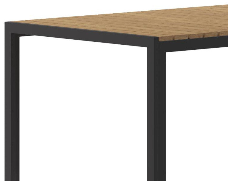 Finch Commercial Grade Outdoor  55" x 31" Dining Table, Natural