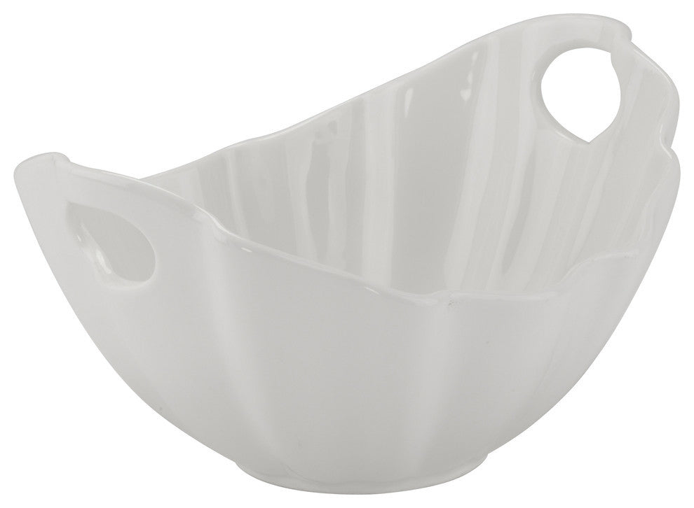 Whittier Boat Bowl With Wave Texture, Set of 4