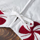 LIMITED EDITION Candy Swirl Hand Beaded Christmas Tree Skirt - 60"