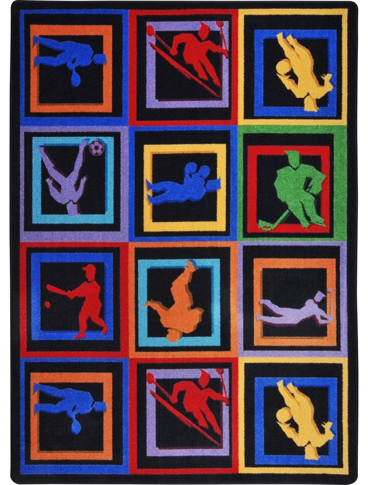 Games People Play, Let the Games Begin, 5'4"x7'8"